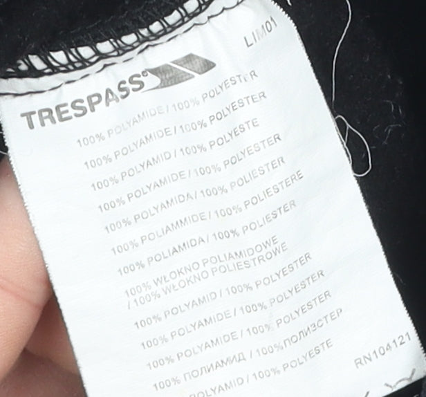 Trespass Women's Black XS Hooded Puffer Jacket