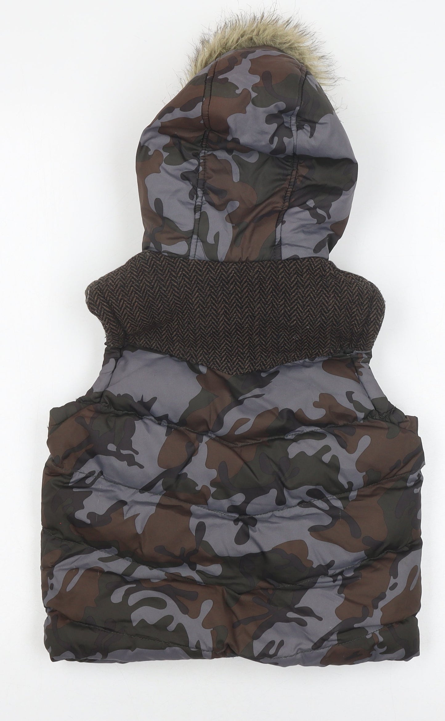 Rocha John Rocha Boys Camouflage Puffer Jacket Age 6-7