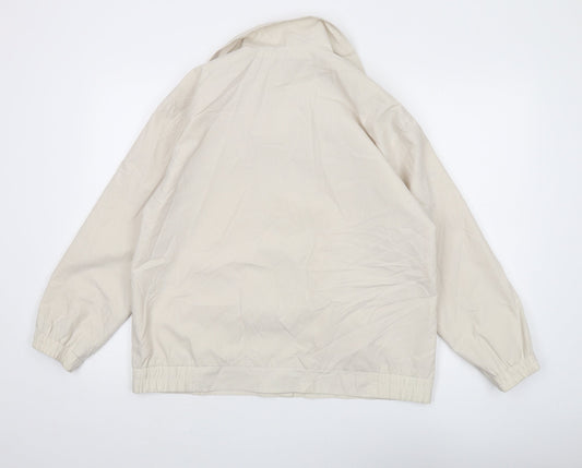 Damart Women's Beige Basic Jacket Size 14 - Classic