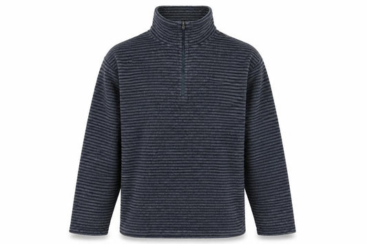 Mens UK M Regular Craghoppers Blue 1/4 Zip Sweatshirt