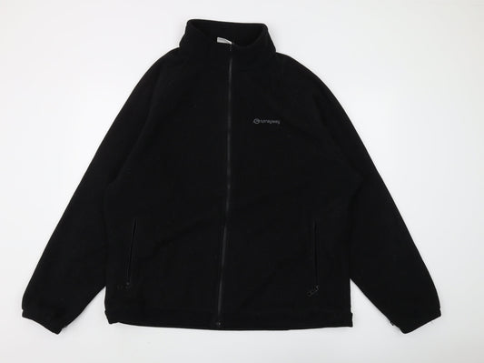 Sprayway Men's Black Full Zip Fleece Sweatshirt - XL