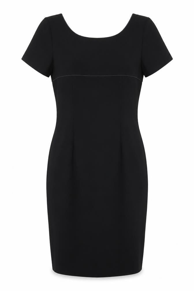 Next Women's Black Sheath Dress - UK 12