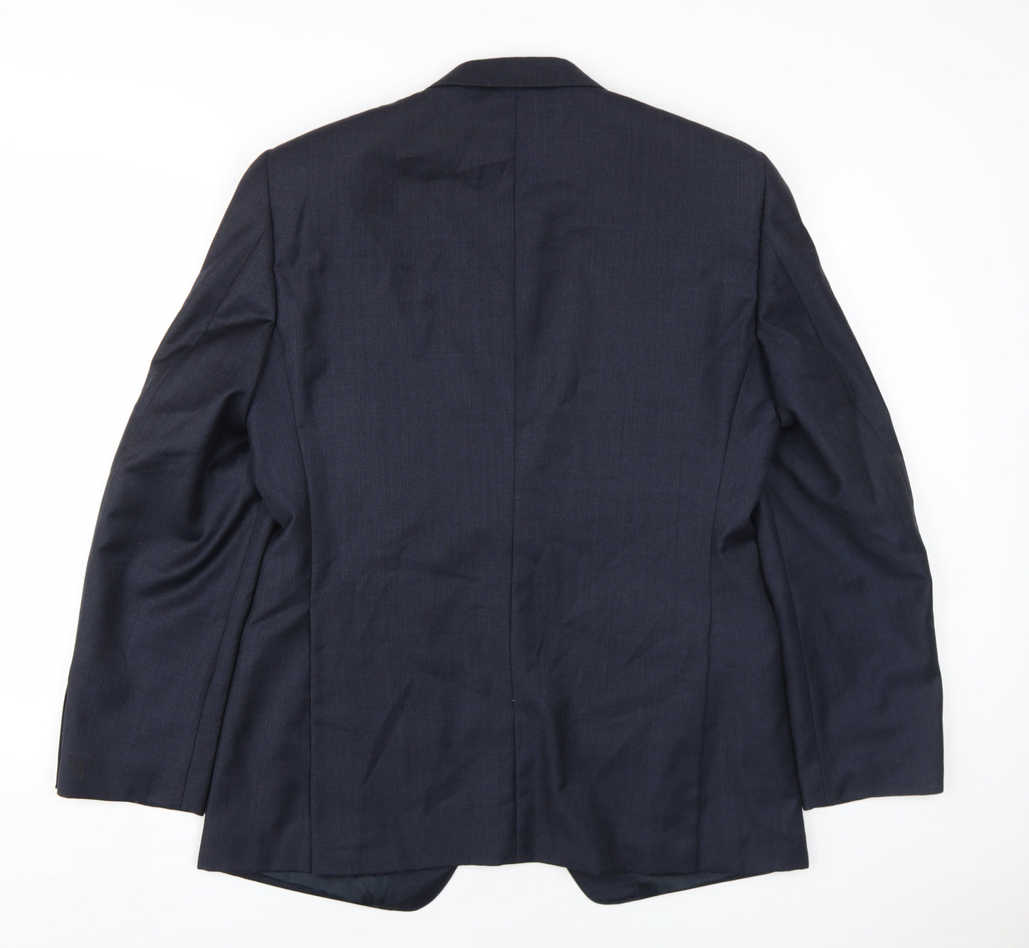 Next Men's Blue Wool Suit Jacket Size 40R