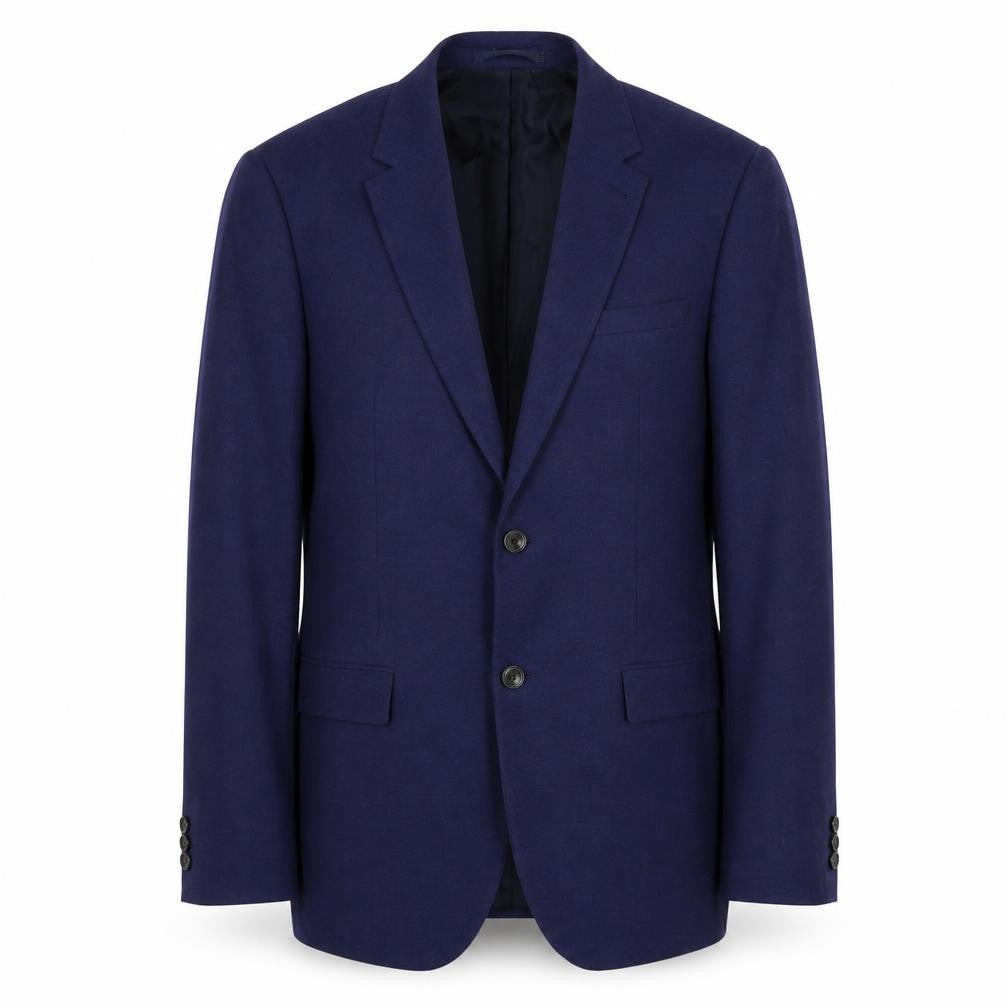 Marks and Spencer Men's Blue Long Blazer, 38L, Classic Style