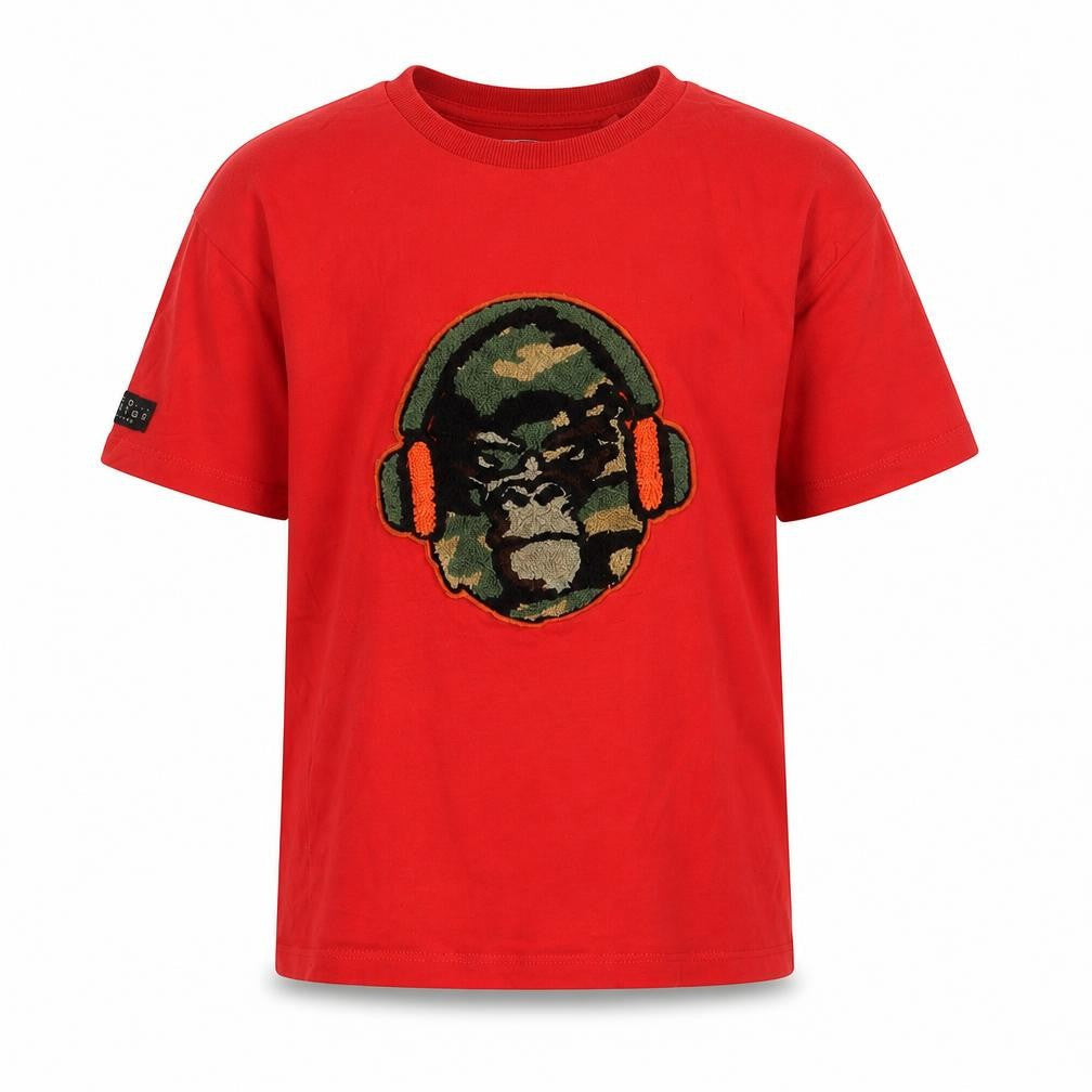 Next Boys Red Graphic Print T-Shirt - Size 8 Years