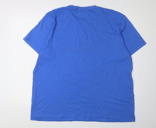 Burton Men's Blue XL Crew Neck T-Shirt