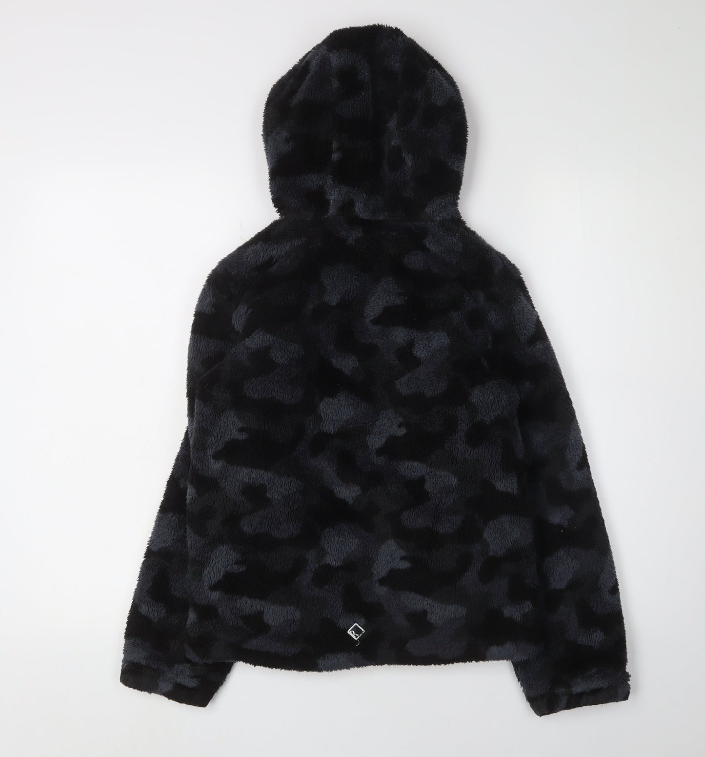 Regatta Boys Black Camouflage Puffer Jacket 11-12 Years