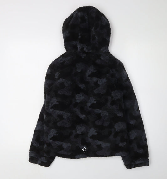 Regatta Boys Black Camouflage Puffer Jacket 11-12 Years