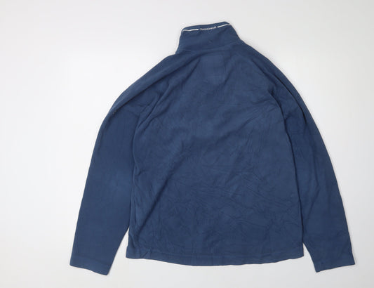 Craghoppers Men's Blue 1/2 Zip Fleece Sweatshirt S