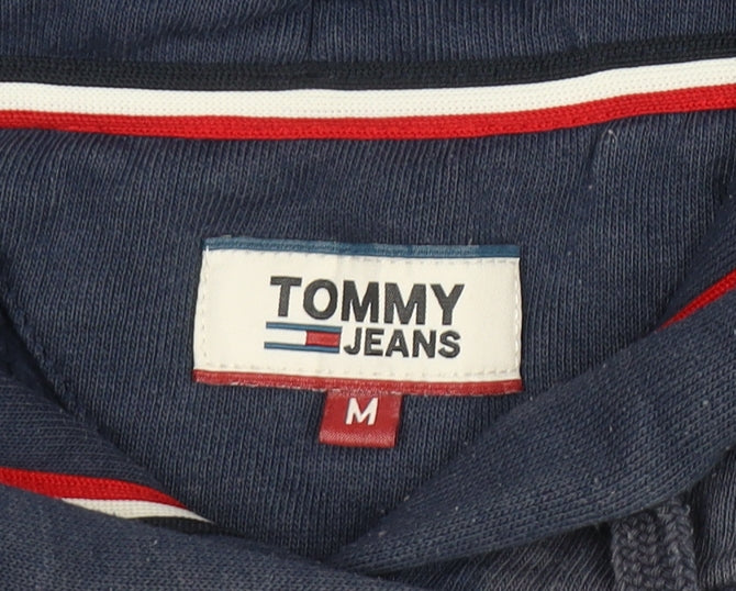 Tommy Jeans Men's Blue Pullover Hoodie M