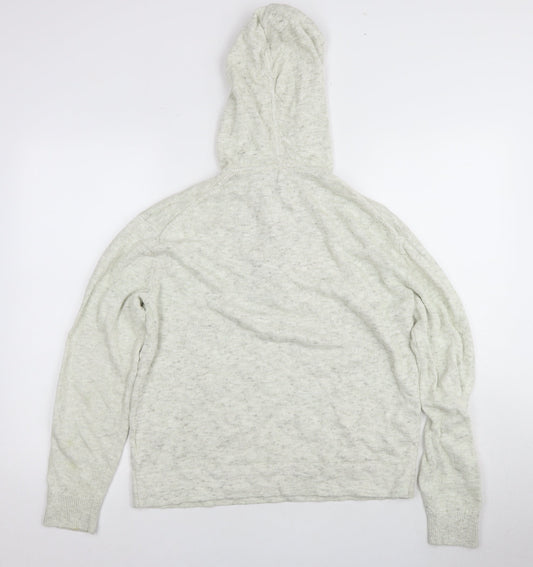 Banana Republic Men's Ivory XS Henley Jumper