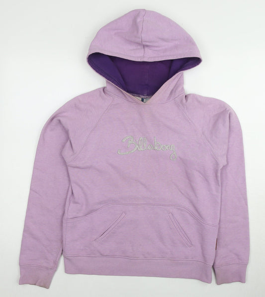 Billabong Women's Purple Pullover Hoodie Size 3