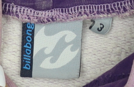 Billabong Women's Purple Pullover Hoodie Size 3