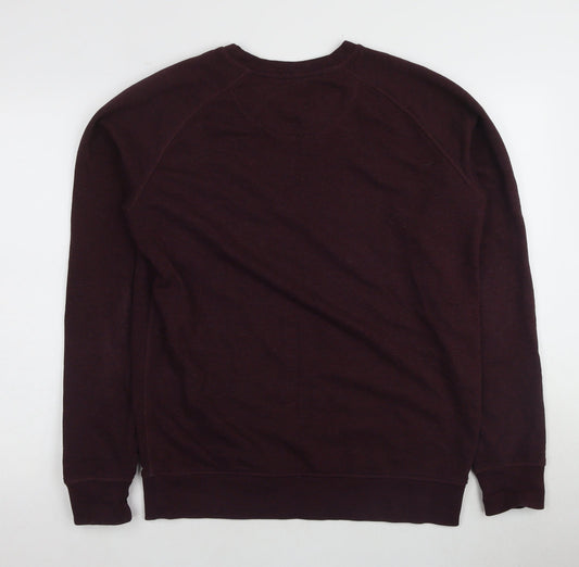 Stanley/Stella Men’s Purple Pullover Sweatshirt, Size L