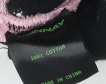 Donnay Women's Pink Cotton Pullover Sweatshirt, Relaxed Fit