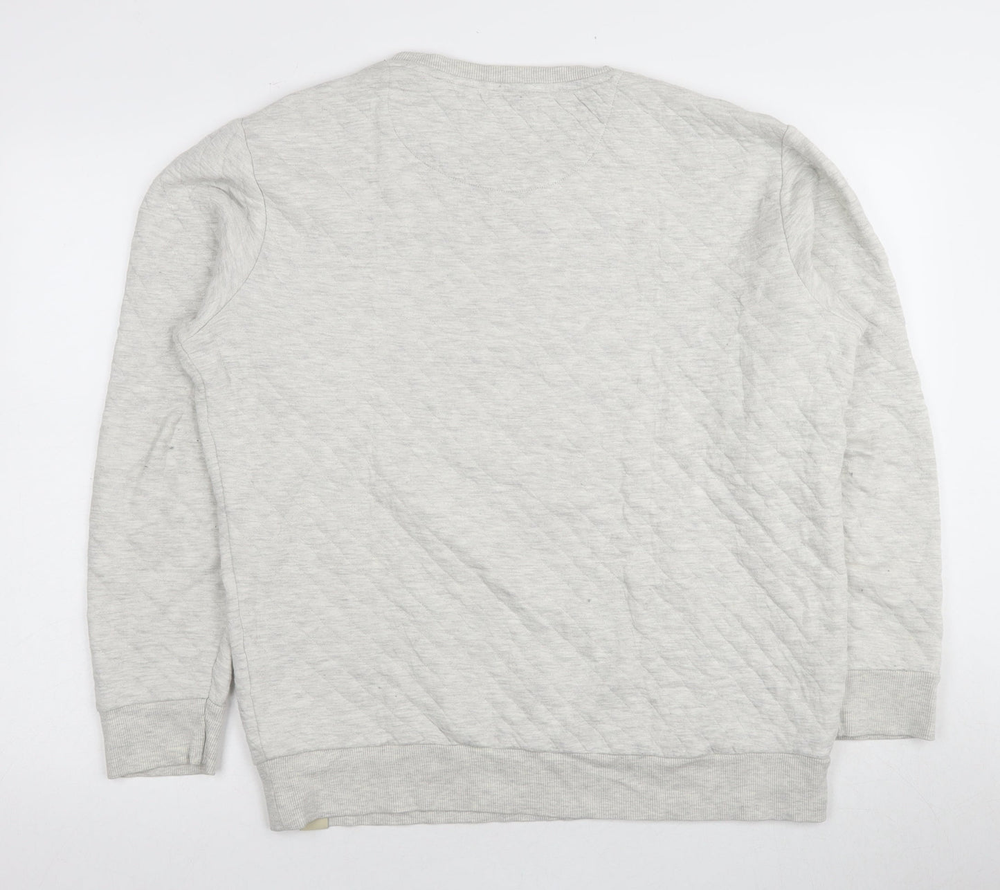 Relay Jeans Men’s Grey Pullover Sweatshirt Size L