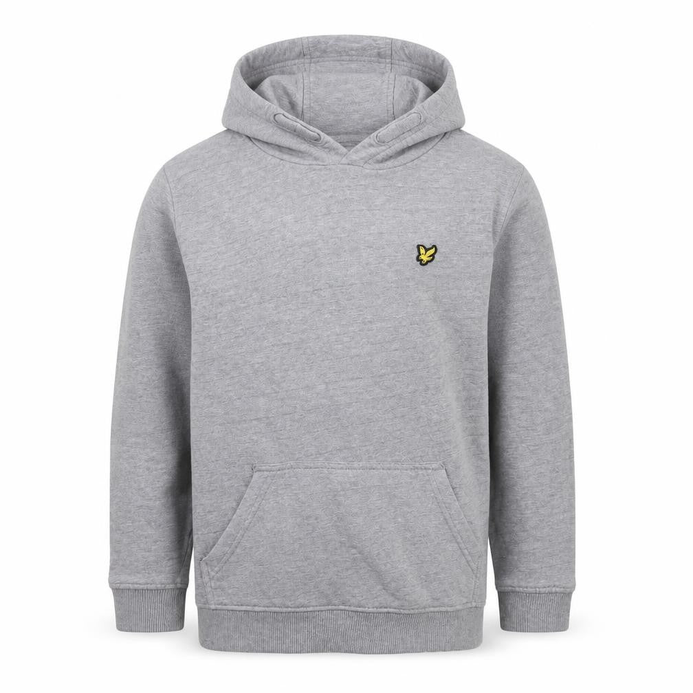 Lyle & Scott Boys Grey Pullover Hoodie Size 9/10