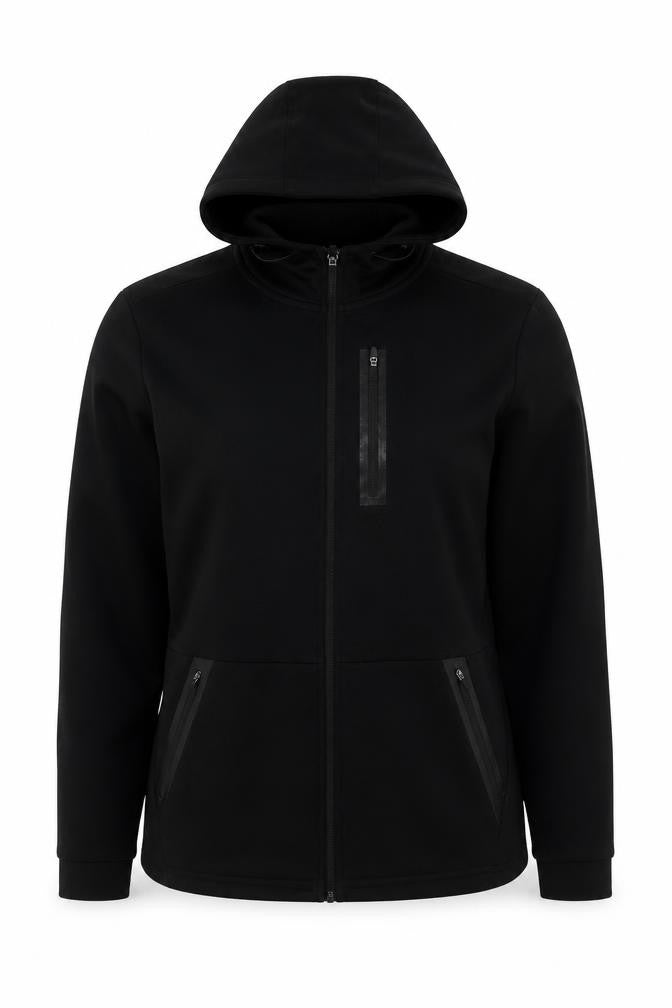 WorkOut Womens Black Hoodie Medium
