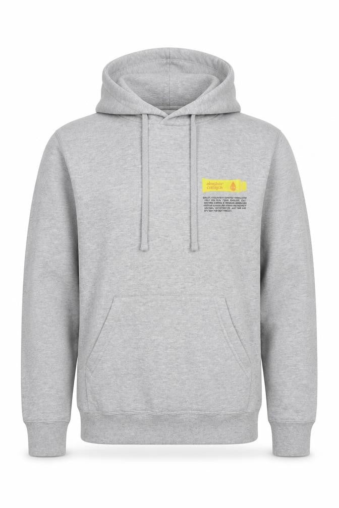 Unisex Adults UK S Regular Russell Grey Pullover Hoodie