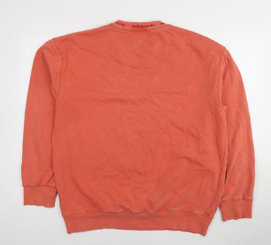 Adidas Unisex Coral M Pullover Sweatshirt