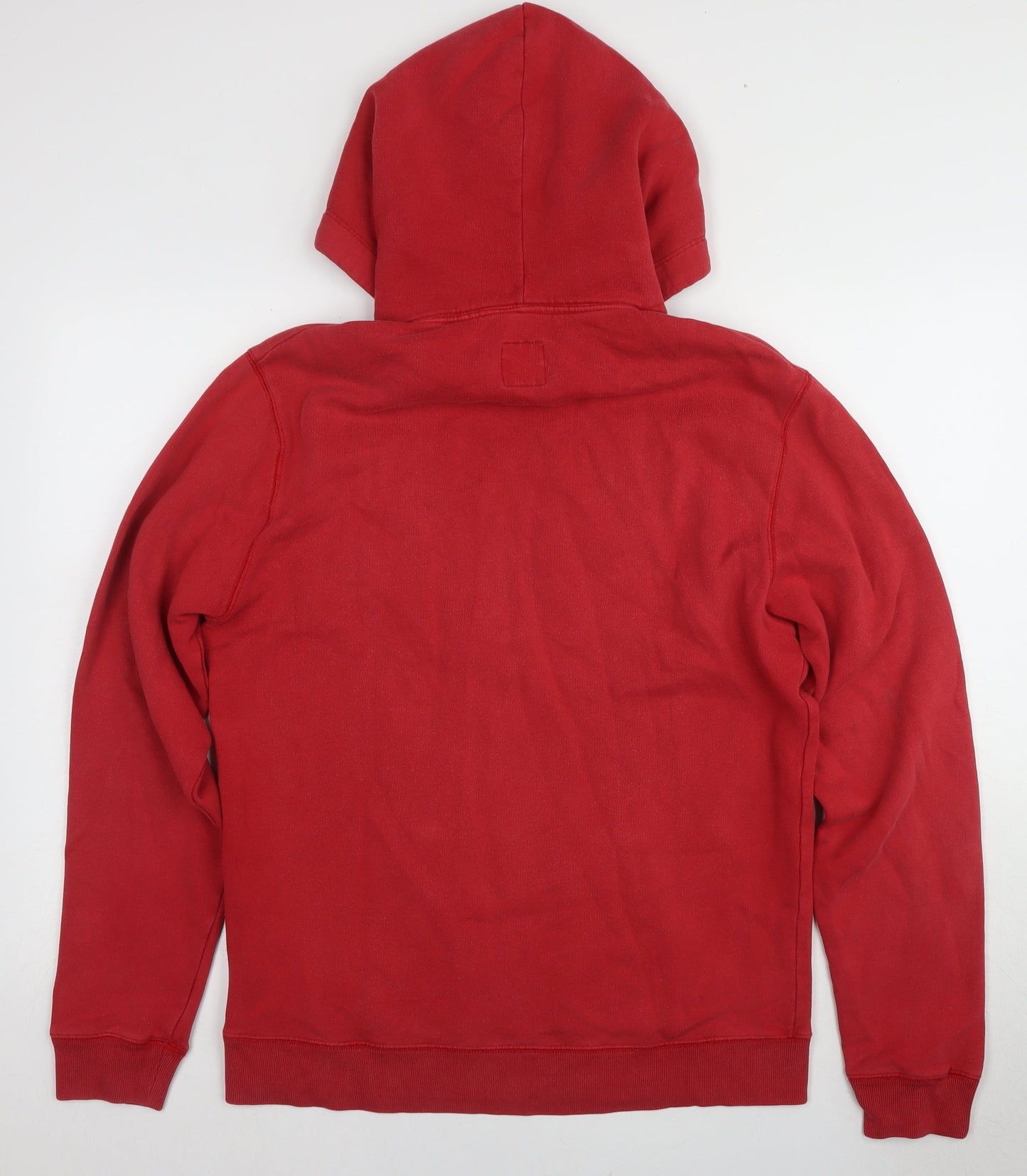 Jack Wills Red Men's Hoodie in Medium Pullover Style