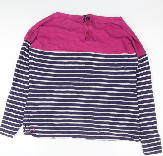 Joules Women’s Stripe Long Sleeve Cotton T-Shirt
