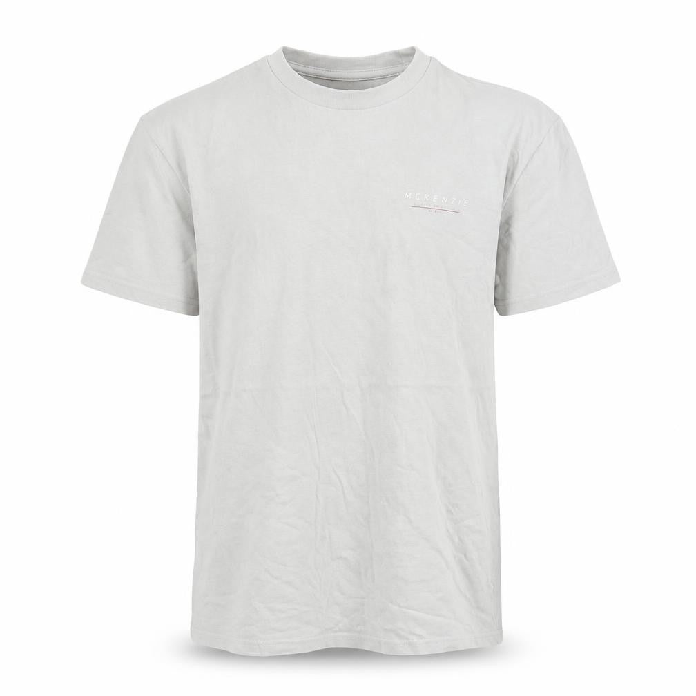 Mens UK Size M McKenzie Grey  Cotton T-Shirt