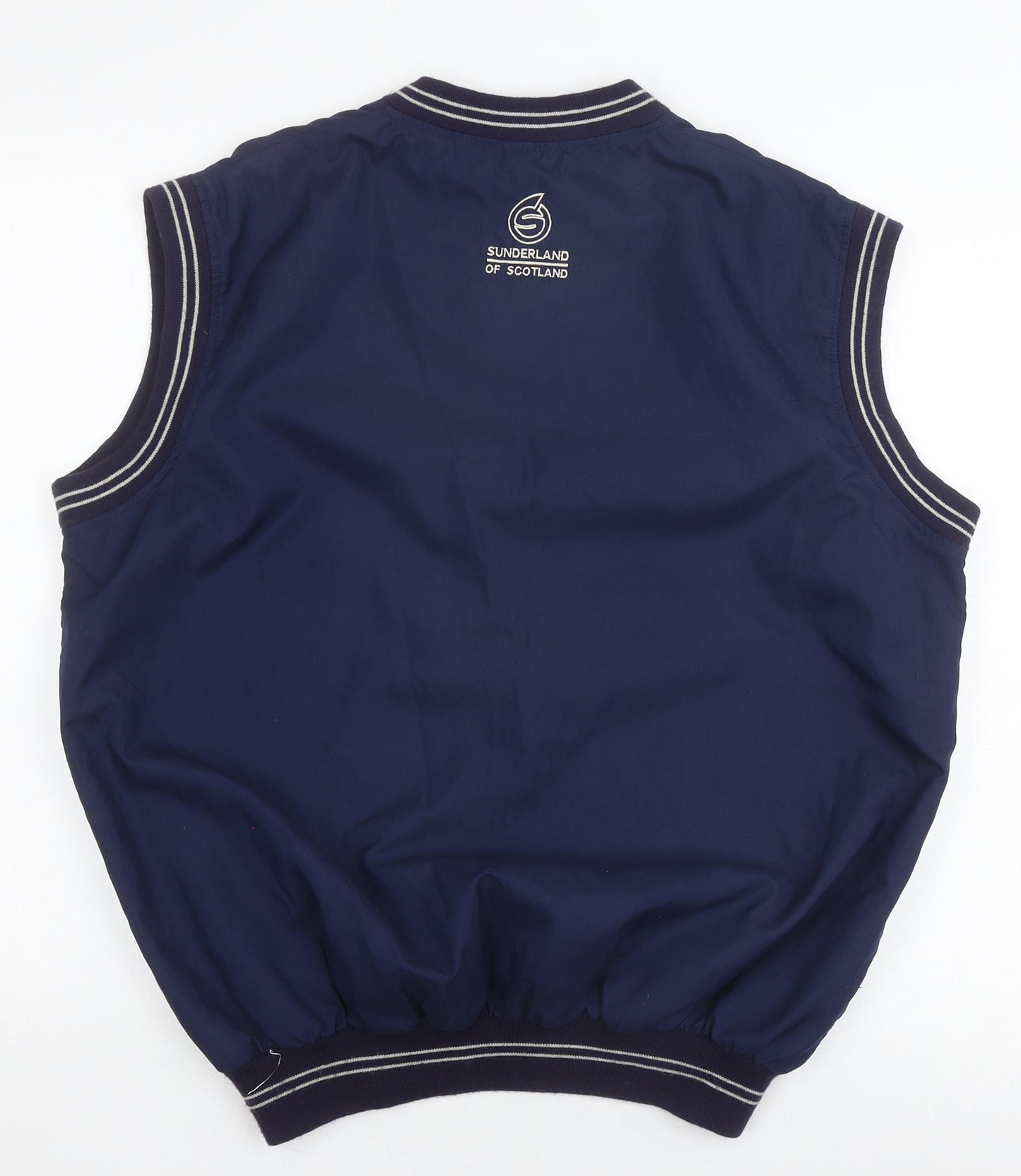 Sunderland Men's Blue Waistcoat L for Casual Sports