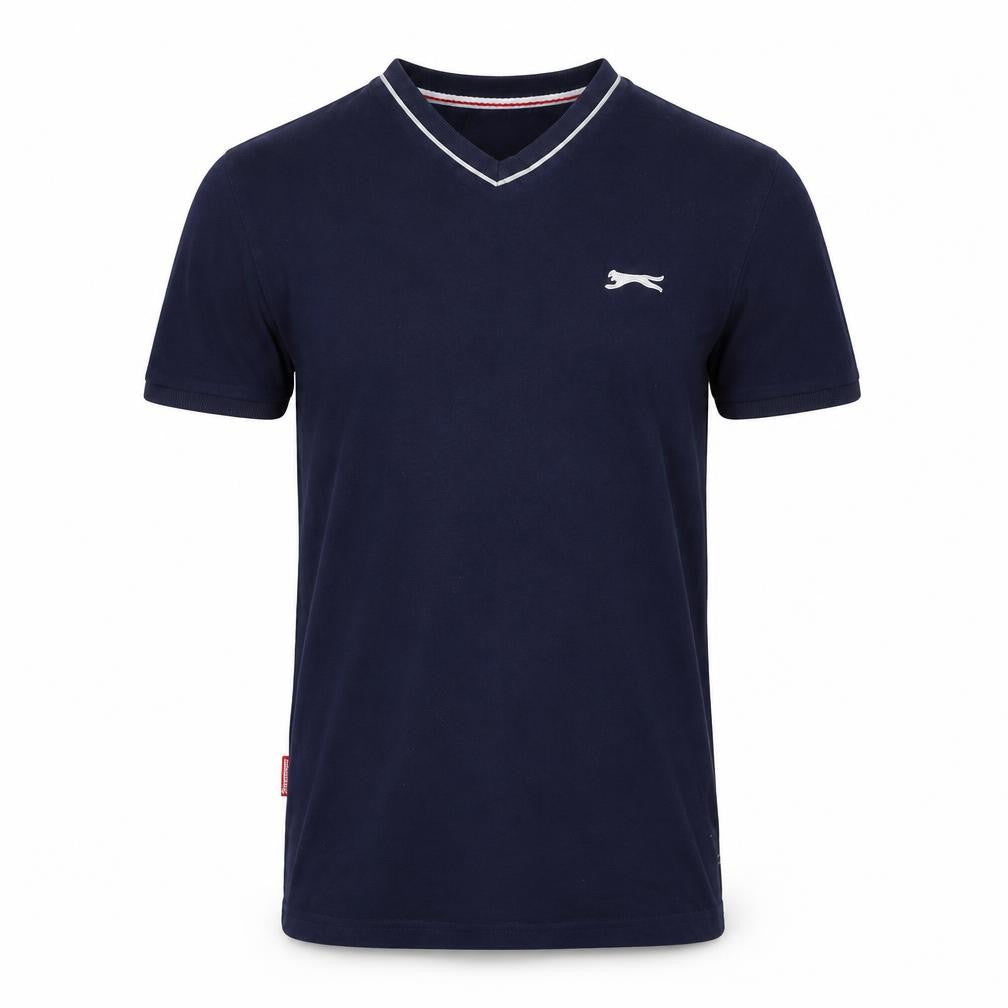 Mens UK Size S Slazenger Blue  Cotton T-Shirt