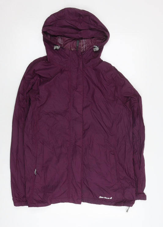 Peter Storm Women's Purple Rain Coat Size 14