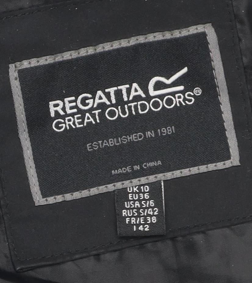Regatta Women's Black Parka Jacket Size 10