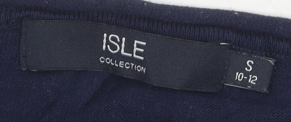 Isle Collection Women's Striped Long Sleeve Blouse - Size 10-12