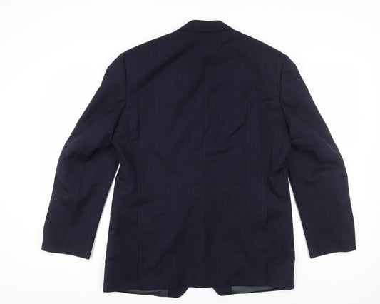 St Michael Men's Navy Blazer 42R Chest Classic