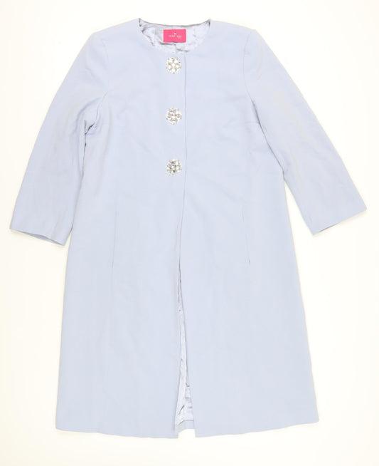 Together Blue Women's Long Coat Size 14