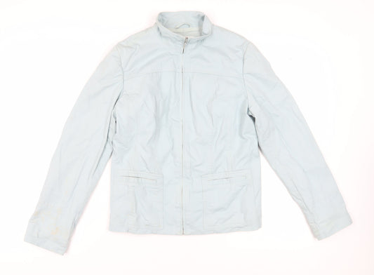 NEXT Women’s Blue Cotton Basic Jacket Size 14