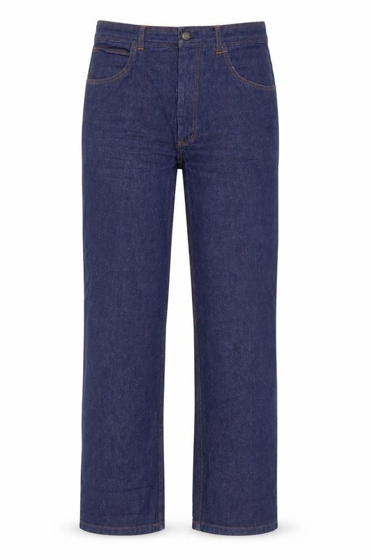 Champion Women's Blue Straight-Leg Jeans, Size 34