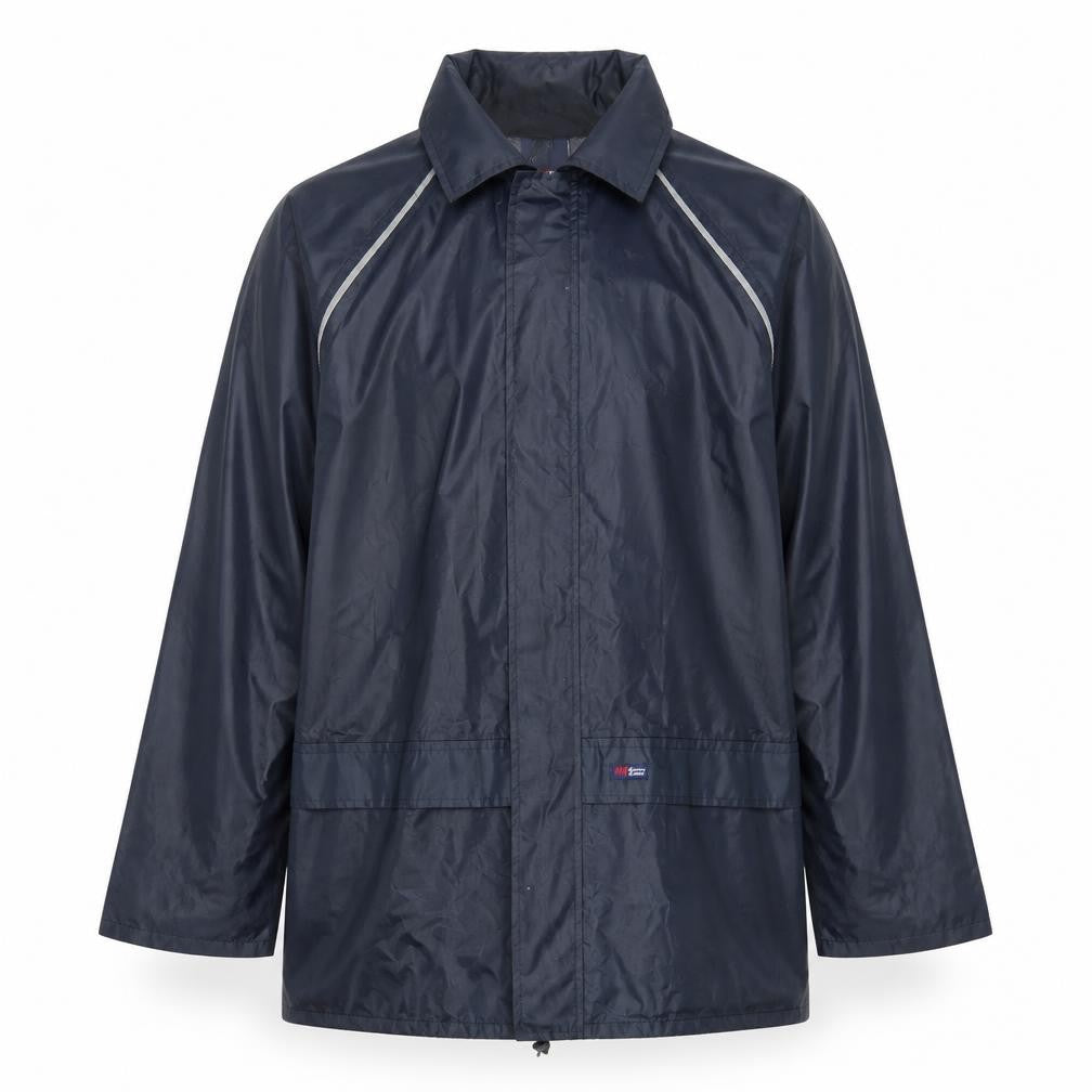 Harley James Men's Blue XL Waterproof Rain Coat