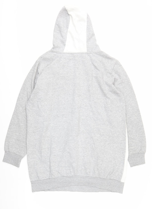 Jean Pascale Men's Grey Pullover Hoodie M