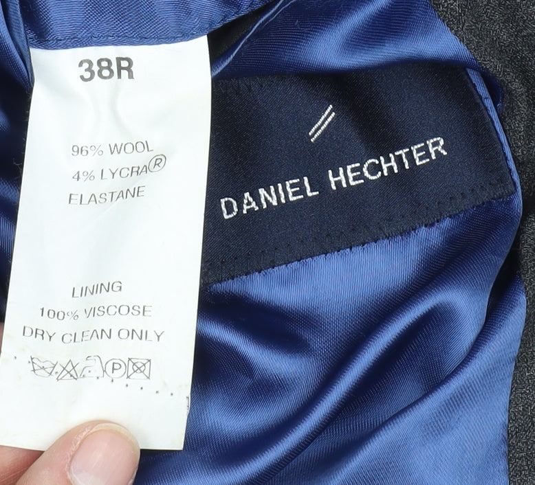Daniel Hechter Men's Grey Blazer, Size 38R, Classic Fit
