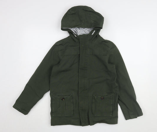 Mountain Warehouse Girls Green Hooded Jacket 11-12 Years