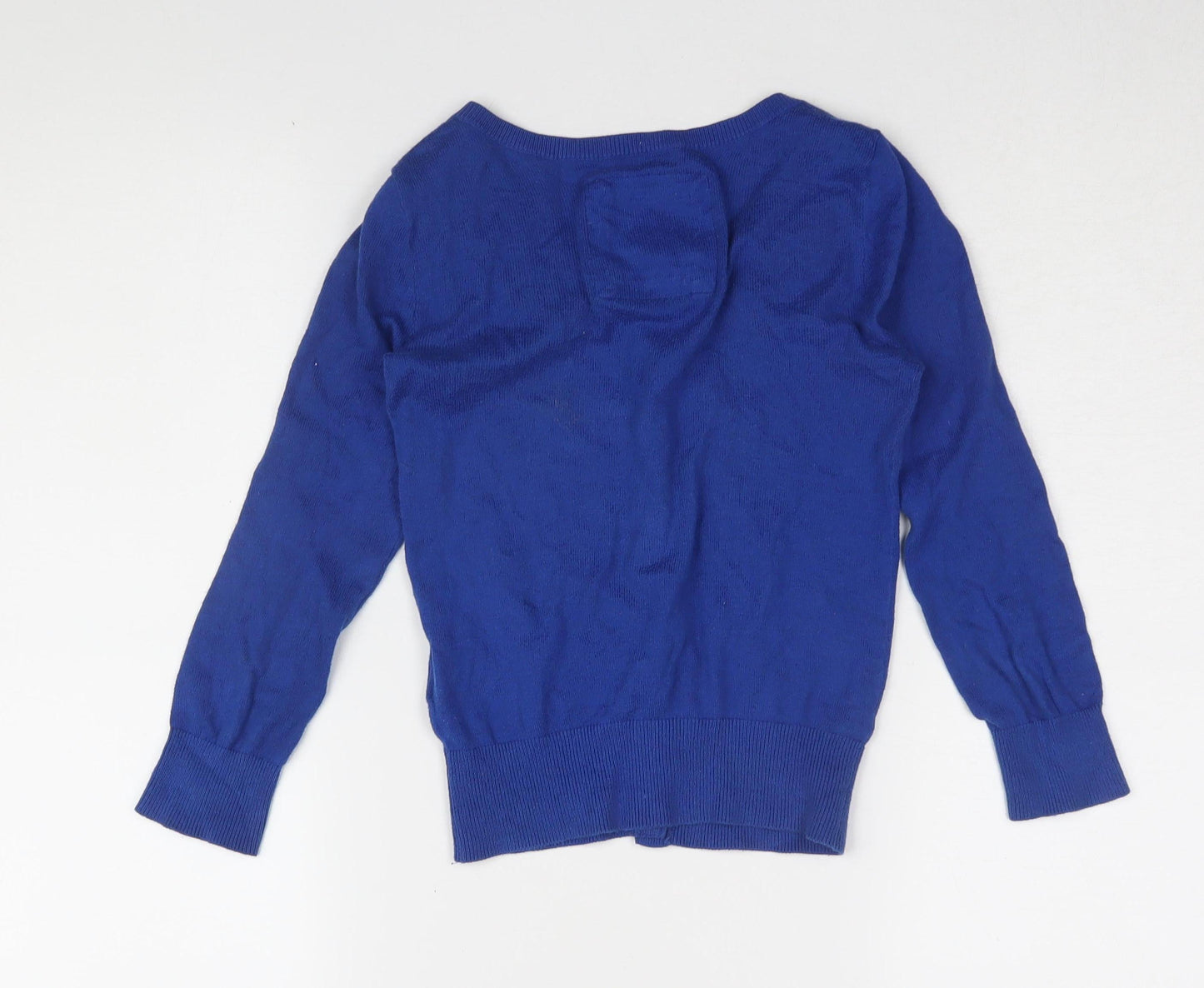 Hollister Women's Blue Cardigan XS, Bow Accents