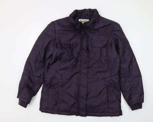 Boysens Women's Purple Puffer Jacket Size 18