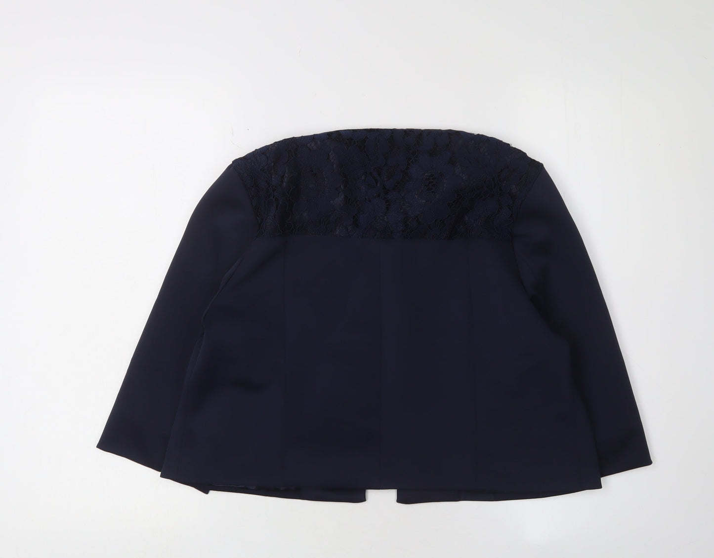 Klass Women's Blue Jacket Size 12 - Chic and Versatile