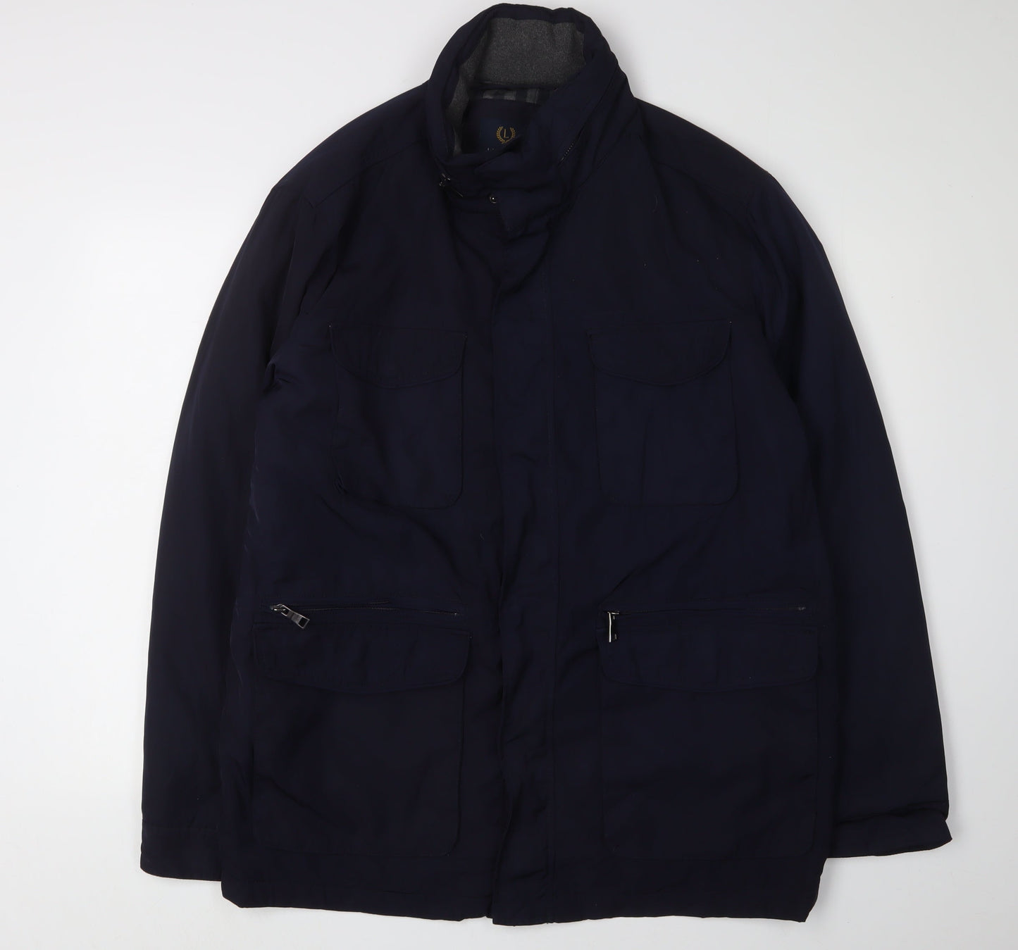 Matalan Men's Blue Military Jacket Large