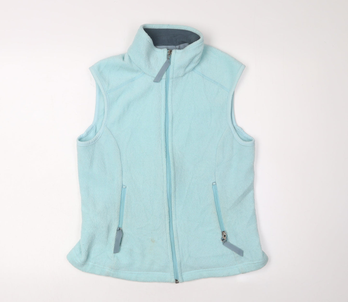 Patagonia Women's Blue Fleece Waistcoat, M, Full Zip