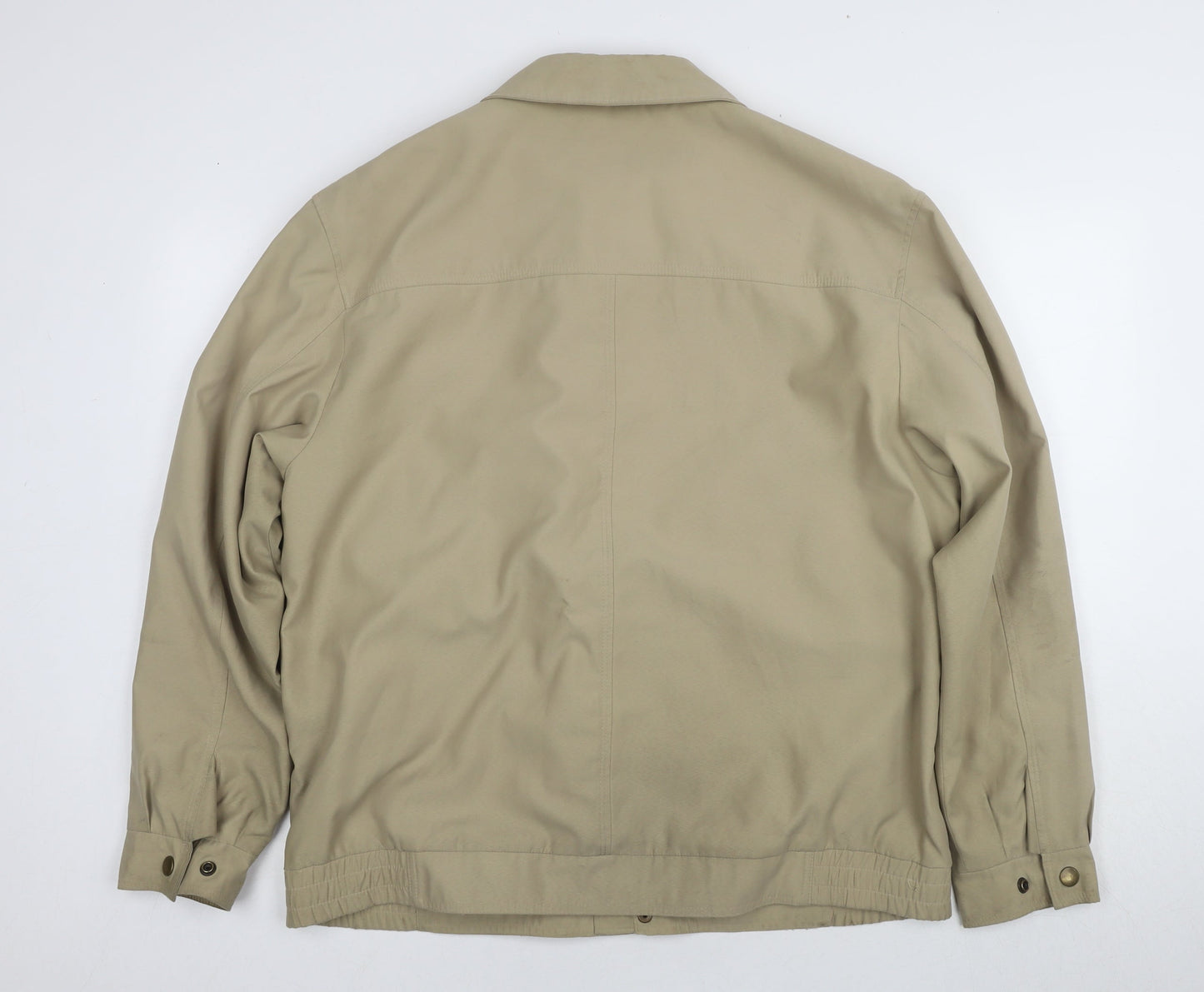 EWM Men's Beige Mid-Length Trench Coat M