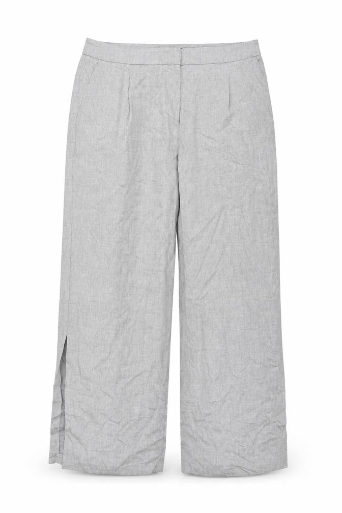 Marks and Spencer Women's Grey Trousers UK 18