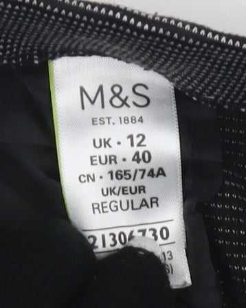 Marks and Spencer Women’s Black Trousers, Size 12