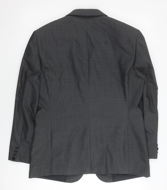 Kin by John Lewis Men's Grey Slim Fit Blazer 40S Slim Business