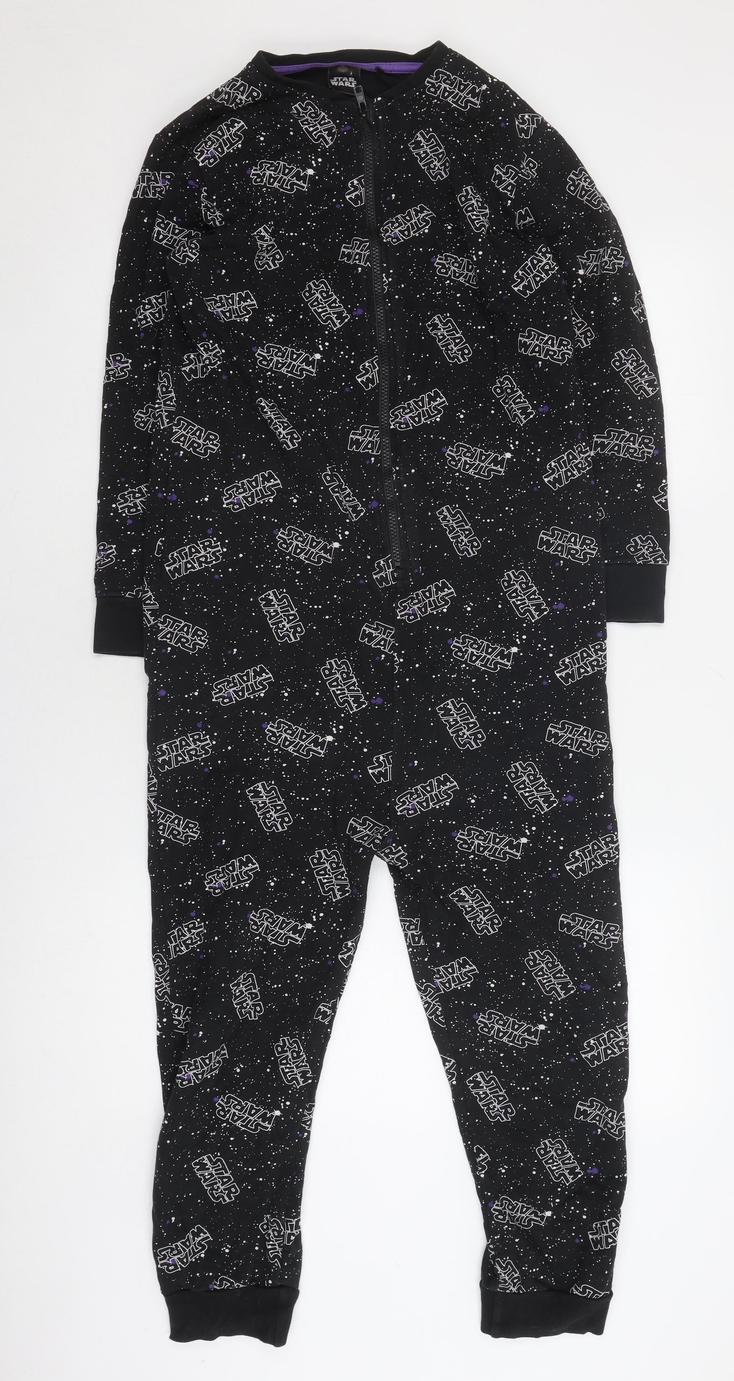 Next Star Wars Boys Black Onesie 11 Years - Cotton All Seasons
